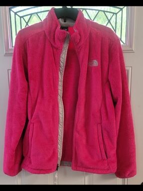 The North Face Women's Cozy Fleece Jacket - Hot Pink Large